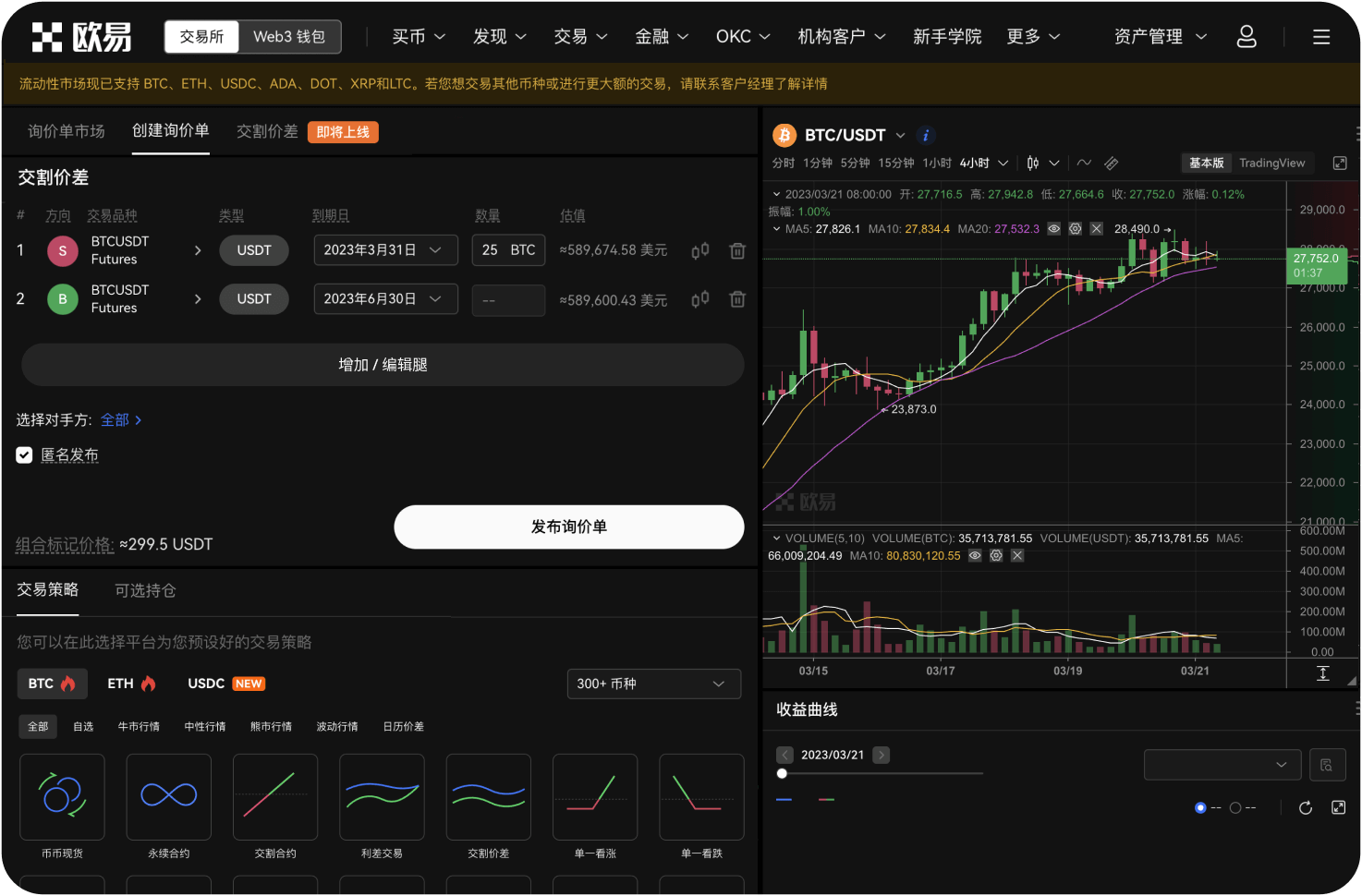 币币交易能否使用杠杆代币